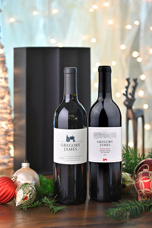 Old Vine Zinfandel & Petite Sirah Duo in Gift Box - Shipping Included