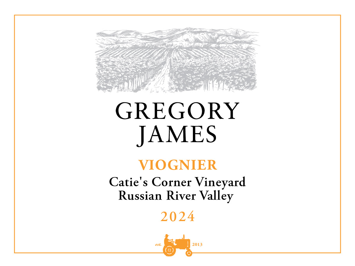 2024 Gregory James Catie's Corner Vineyard Viognier, Russian River Valley - 750ml
